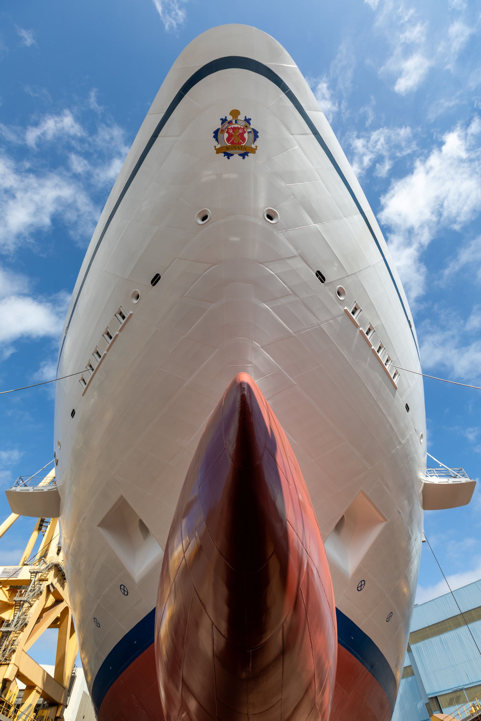 A Marghera nasce Oceania Sonata: la nuova generazione Fincantieri