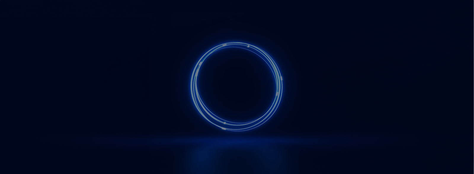 Fincantieri – Newsroom: A geometric background with circular patterns featuring blue gradients fading to the left from blue to black.