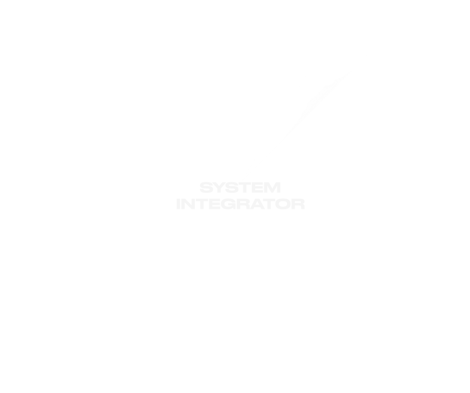 Fincantieri | Group - Business - Products - Stabilization, Propulsion, Positioning, and Generation Systems - System integrator infographic: Monochromatic infographic with radial design and labeled segments highlighting system integrator roles across sectors, including 'Dynamic Positioning and Stabilization Systems' and 'Cargo Handling Systems'; clear text emphasizes industry-specific applications, clean technical design for professional contexts.