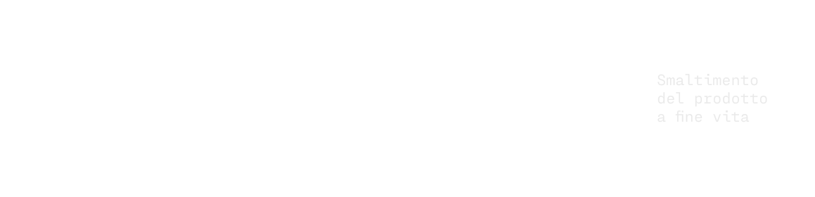 Fincantieri | Gruppo - Sostenibilità - Transizione energetica - Net-zero: Diagramma in bianco e nero sul ciclo di vita del prodotto con tre fasi: ‘Sviluppo Costruttivo del Prodotto’, ‘Gestione del prodotto nel corso della sua operatività’, ‘Smaltimento del prodotto a fine vita’, forme ottagonali concentriche intorno a ciascuna fase.