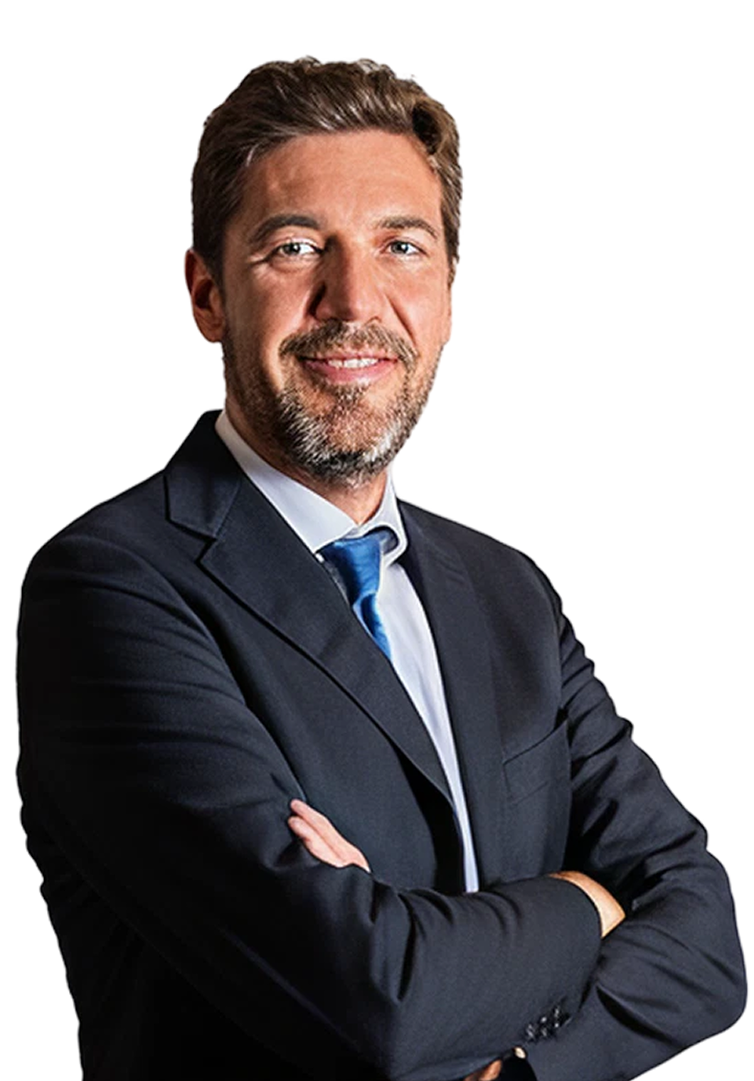 Fincantieri | Group - Governance and Ethics - Corporate bodies and Management - Board of Statutory Auditors - Antonello Lillo: A man in a suit and tie looks at the camera. He has short, brown hair.