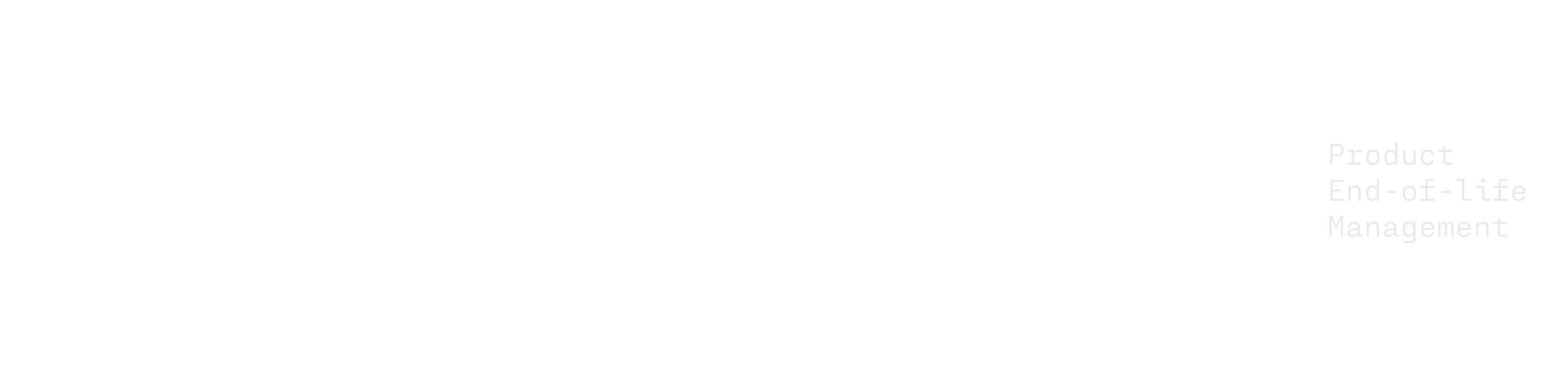 Fincantieri | Group - Sustainability - Energy Transition - Net-zero: Black and white diagram of the product life cycle with three phases: ‘Product Construction Development’, ‘Product management during operation’, ‘Product disposal at end of life’, concentric octagonal shapes around each phase.