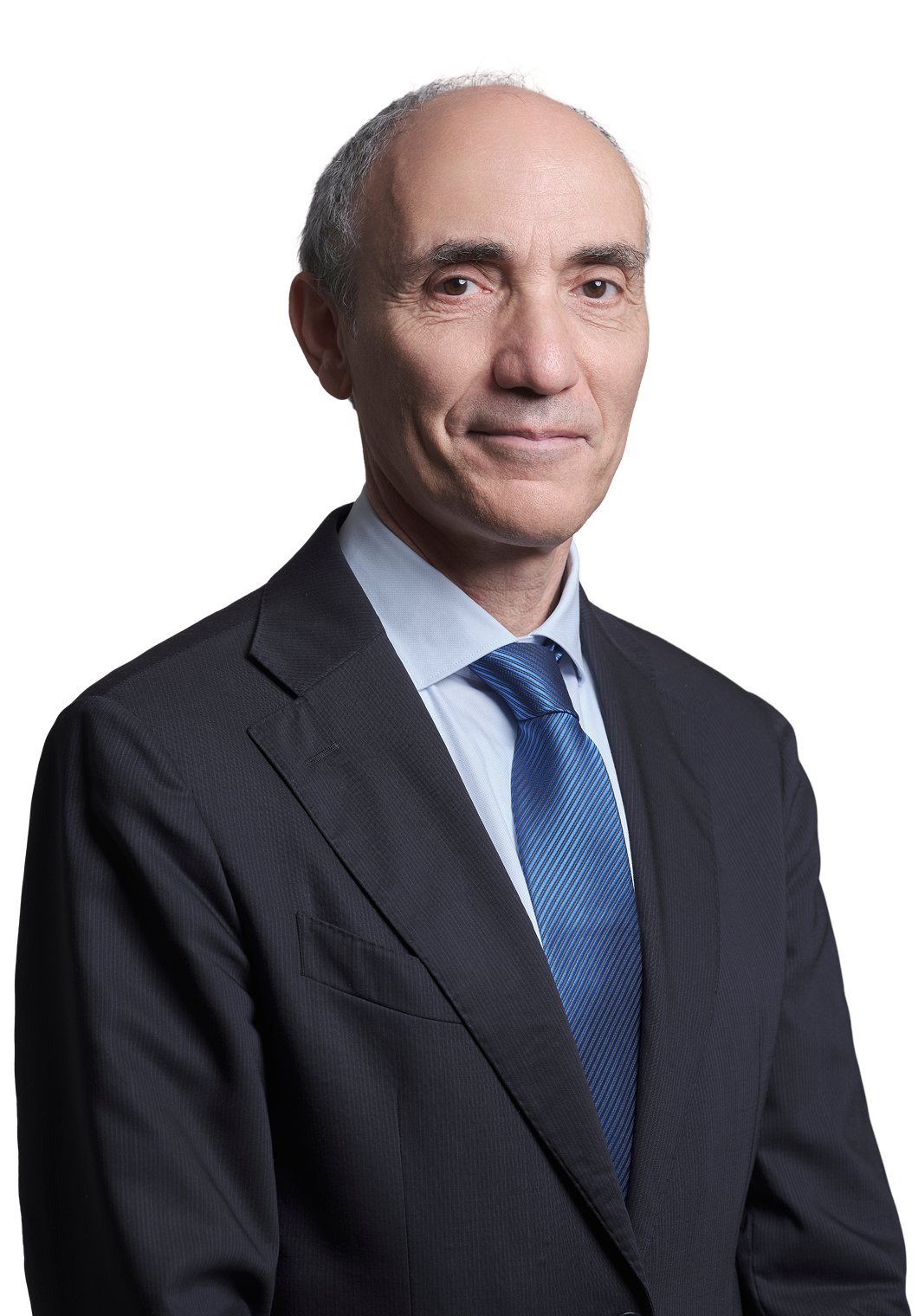 Fincantieri | Group - Governance and Ethics - Corporate bodies and Management - Board of Directors - Sergio Marini: Independent Director. A man in a suit and tie looks at the camera. He has short, graying hair.
