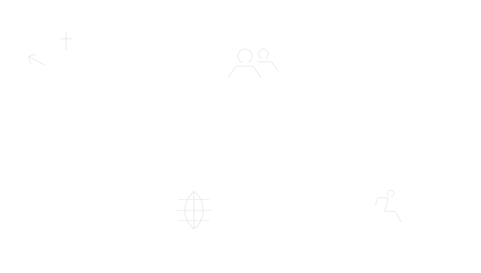 Fincantieri | Persone - Diversità, Equità e Inclusione: Quattro icone minimaliste a tema diversità, corredate da testi italiani come “Diversità di genere”, “Diversità generazionale”, “Diversità culturale” e “Inclusione disabilità”, rappresentate con forme geometriche e simboli dedicati.